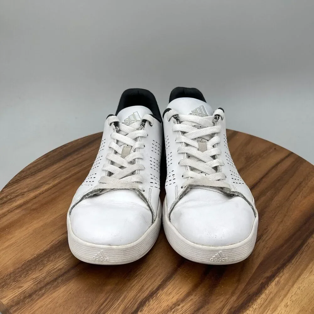 Adidas D Rose Lakeshore Shoes Mens Size 10 White Leather Running Court Casual